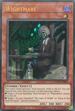 YuGiOh Wightmare DUOV-EN065 Ultra Rare Englisch NM 1st