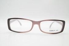 Vintage Cerruti 1881 CE07003 Brown Purple Silver Square Glasses NOS