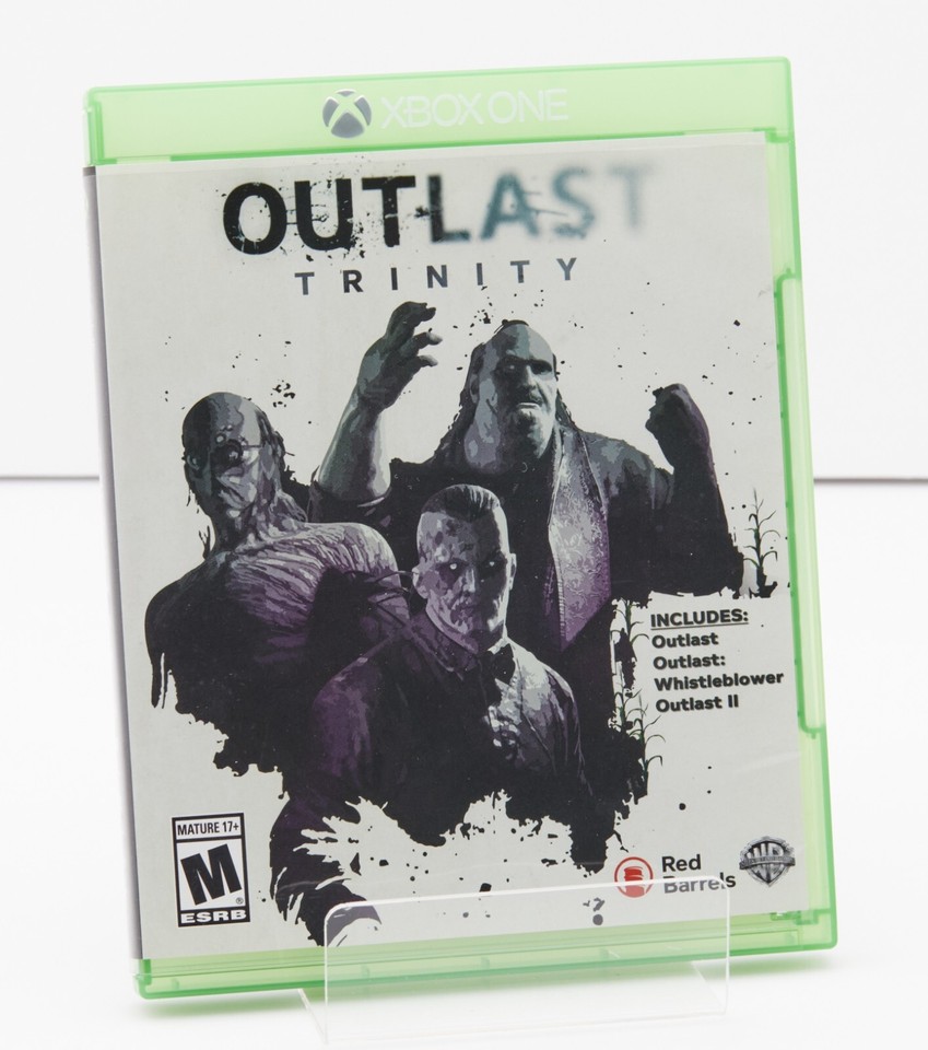 Outlast Trinity (Xbox One, 2017) Complete CIB FAST SHIPPING