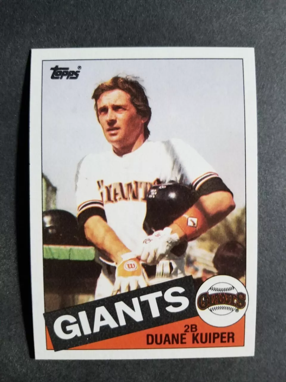 Duane Kuiper trading card