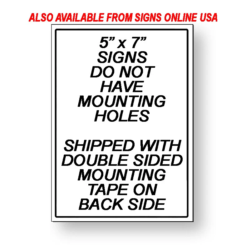 Restricted Area Employees Only Do Not Enter Keep Out No Trespassing Metal Sign - Image 4 of 4