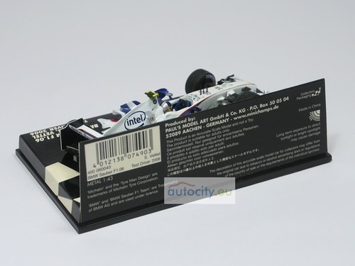 MINICHAMPS BMW SAUBER F1.06 TEST DRIVER 400060043 - Bild 3 von 4