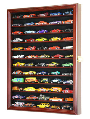 ホットウィール　コレクター ディスプレイ　DISPLAY CASE 60 Hot Wheels 1:64 Scale Diecast Display Case Cabinet Wall Rack