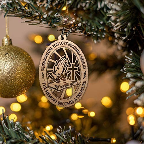 Sympathie Weihnachtsschmuck Geschenke betende Hände Gedenkgeschenke 2023 - Bild 7 von 8