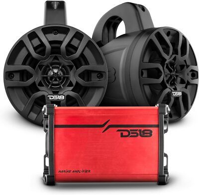 Ds18 Marine Subwoofer And Amp DS18 Marine Bluetooth Reciever, Amp