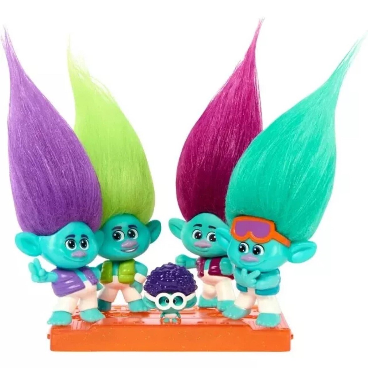 TROLLS BAND TOGETHER Dreamworks BROZONE ON TOUR Set Of 5 Small