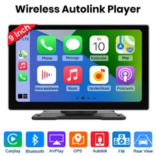 Wireless Carplay & Android Auto for Car Radio Stereo 9 Inch Full HD Touch Screen