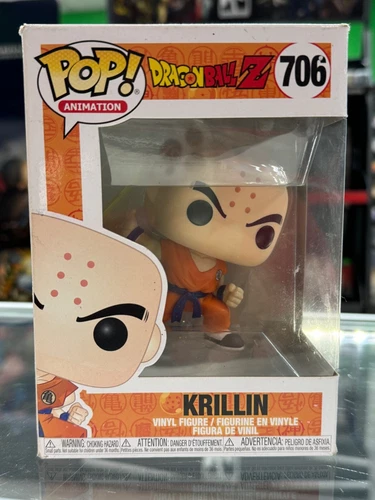 Funko Pop! Vinilo: Dragon Ball Z - Krilin #706 F03