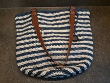 the sak silverwood crochet tote