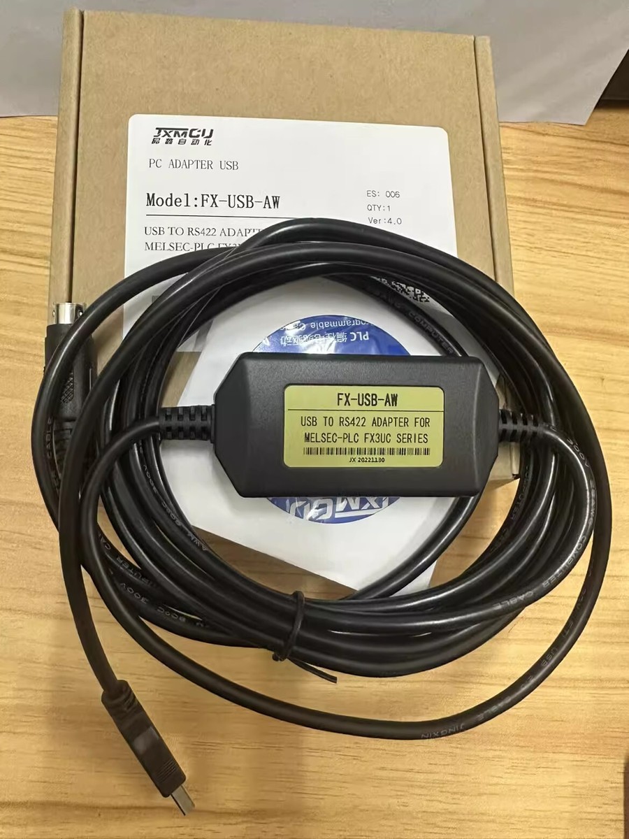 FX-USB-AW Series PLC Programming Cable FOR Mitsubishi FX3U FX3G