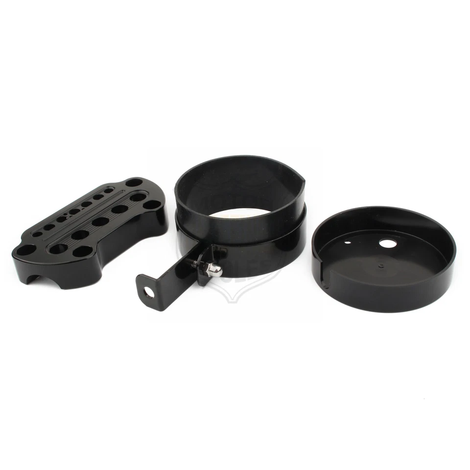 Speedometer Side Relocation Bracket Indicator Cover For Harley Sportster XL 1200 Foto 4 de 4