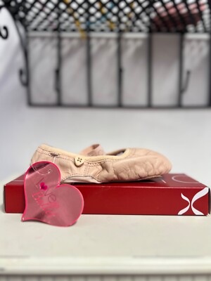 New Capezio Love Ballet #2035C Pink Child Hearts, SIZE 12 M Australia