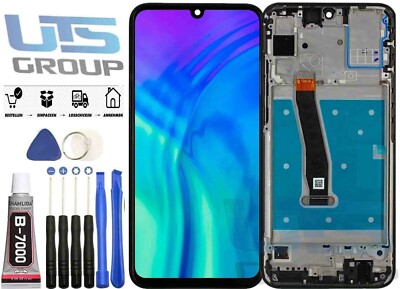 Für Huawei Honor 20 lite HRY-LX1 LCD Bildschirm Display Touch Rahmen Schwarz