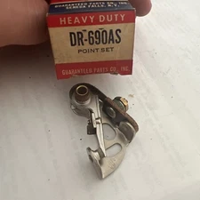 Guaranteed Parts DR-690AS ignition points replaces Delco-Remy D-104. D-104P
