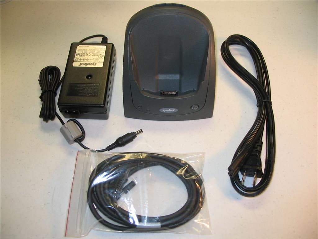 SYMBOL CRD1800-1000S CRADLE SPT1846 SPT1800 COMPLETE KIT: CRADLE+CABLES+CHARGER
