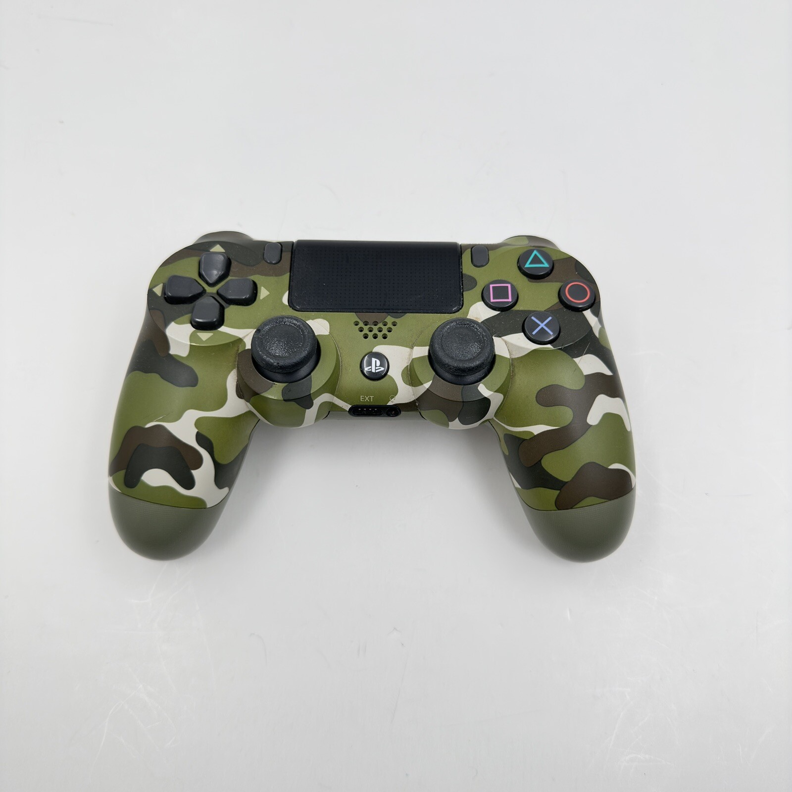 sony playstation 4 dualshock wireless controller green camo