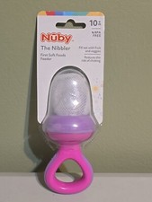 N by The Nibbler Mesh Net Feeder - Squeeze  Twist - Easy to Use - BPA Free