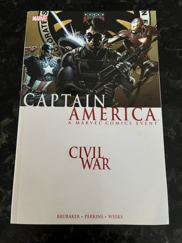 CIVIL WAR: CAPTAIN AMERICA (2007)  TPB Graphic Novel Marvel - Afbeelding 1 van 2