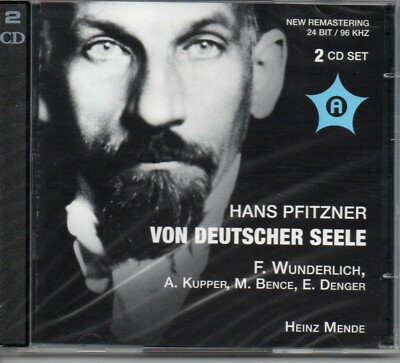PFITZNER - VON DEUTSCHER SEELE - KUPPER - BENCE - WUNDERLICH - MENDE - 1958