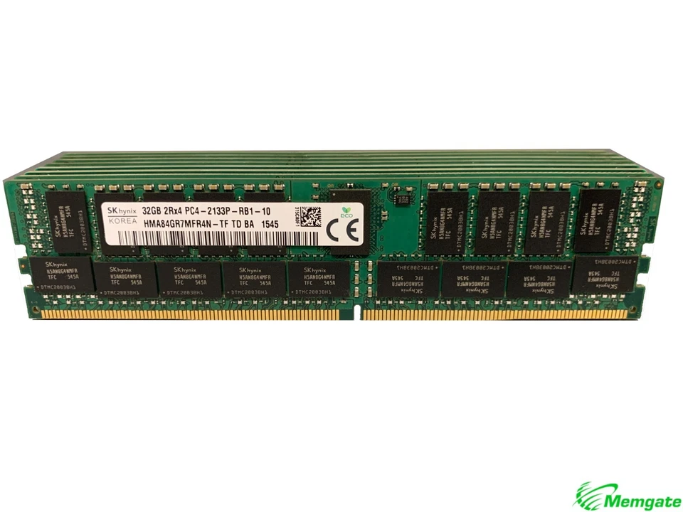 32GB DDR4 2133 PC4-17000P-R ECC Registered Memory 370-ABWL für Dell Server