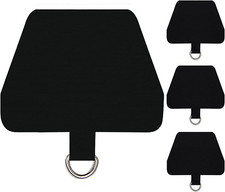 4 Pack Phone Tether Tab, Phone Strap Replacement Part for Cell Phone, Safety Lan