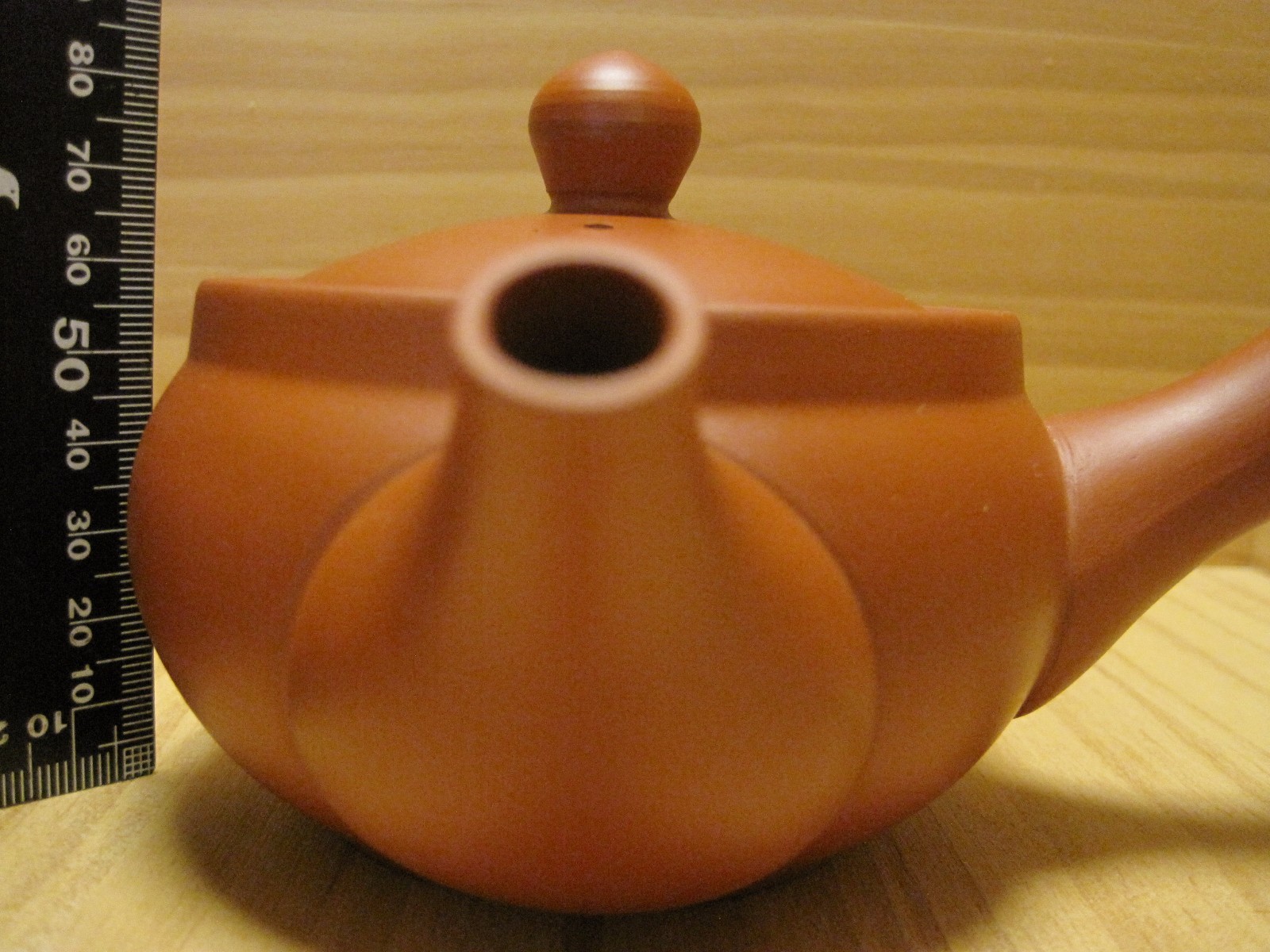 Shudei Tokonameyaki Kyusu, Japanese Traditional Pottery Teapot, for
