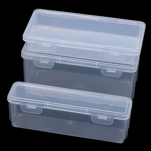 1PC Large Capacity Plastic Pencil Box Stackable Translucent Storage Box - Photo 9/13