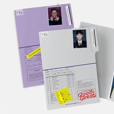 KEY GOOD&GREAT 2nd Mini Album COVER LETTER RANDOM Ver/CD+2Book+Photo+Card+Poster