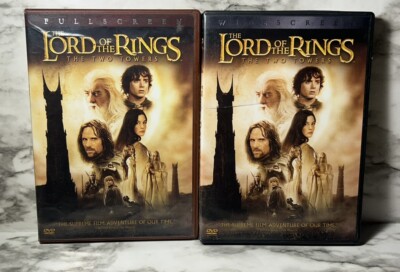 x2 The Lord of the Rings: The Two Towers (Widescreen & Full Screen Edition)