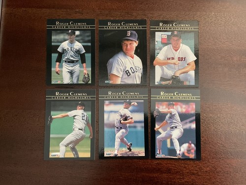 1992 FLEER ROGER CLEMENS CAREER HIGHLIGHTS 12 CARD SET EBay