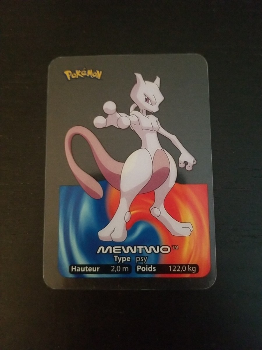 Mewtwo - French Francais - #150 - Pokemon Trading Card Lamincards