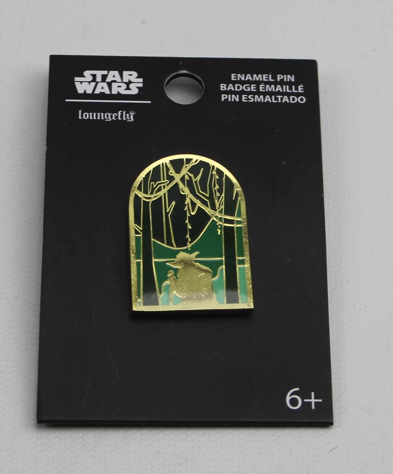 Loungefly Enamel Pin Pixar Star Wars Yoda Zen Master 