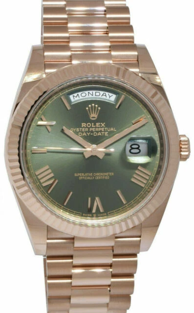 Caja de Oro Rosa Rolex Oyster Perpetual Relojes de pulsera