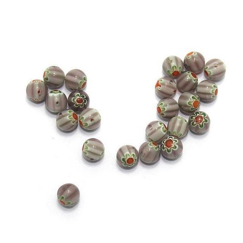 100 Chevron Beads Purple 8mm - Picture 2 of 4