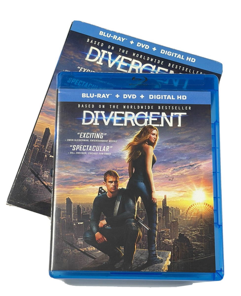 Divergent Blu-ray + DVD Kate Winslet, Theo James, Shailene Woodley