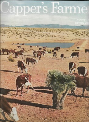 CAPPER'S FARMER Aug 1950 HAYING PROBLEMS BETTER BEEF CATTLE beautiful ads 