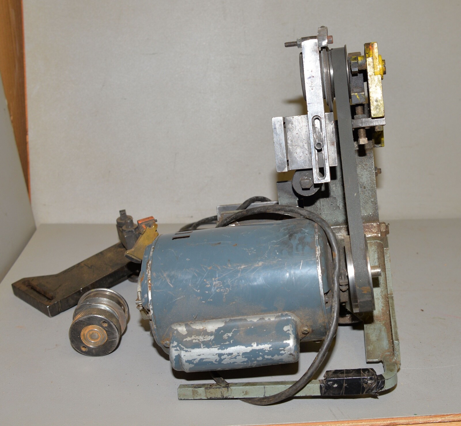 Vintage spin roll rotary grinding fixture tool cutter surface grinder