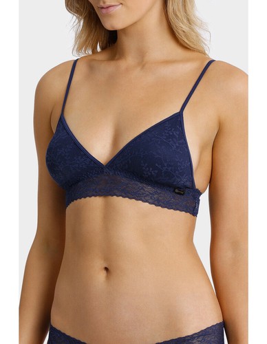 Calvin Klein Bare Lace Triangle Bralette Size XS Style #QF4239 - Picture 5 of 17