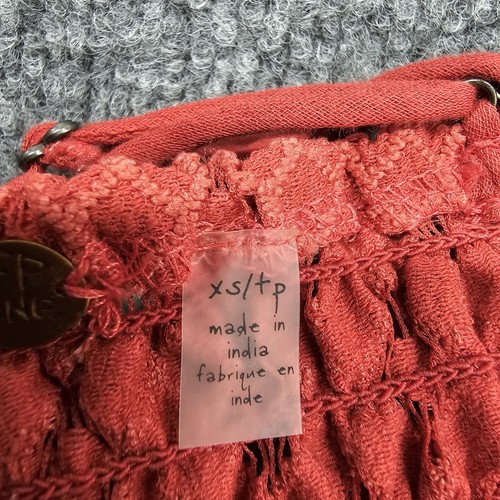 Free People Adella Bralette Damen XS orange Spitzendesign weiche Stretch F16M00206 - Bild 6 von 14