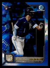 MJ Melendez 2022 Bowman Chrome Sapphire Edition #25 RC