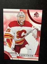 23-24 UD SP Authentic Hockey Red Limited 49 Jacob Markstrom