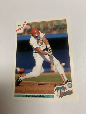 1990 Premiere Elite Senior League West Palm Beach Tropics Dave Kingman