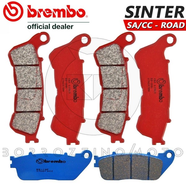 Bremsscheiben Brembo Vorne 07HO57SA + Hinten Honda Cb 1000 R Abs 2011-image