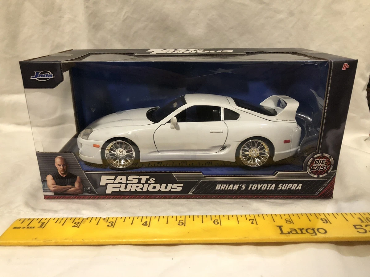 Brian's Toyota Supra Fast & Furious 1:24 Jada diecast Scale Model car