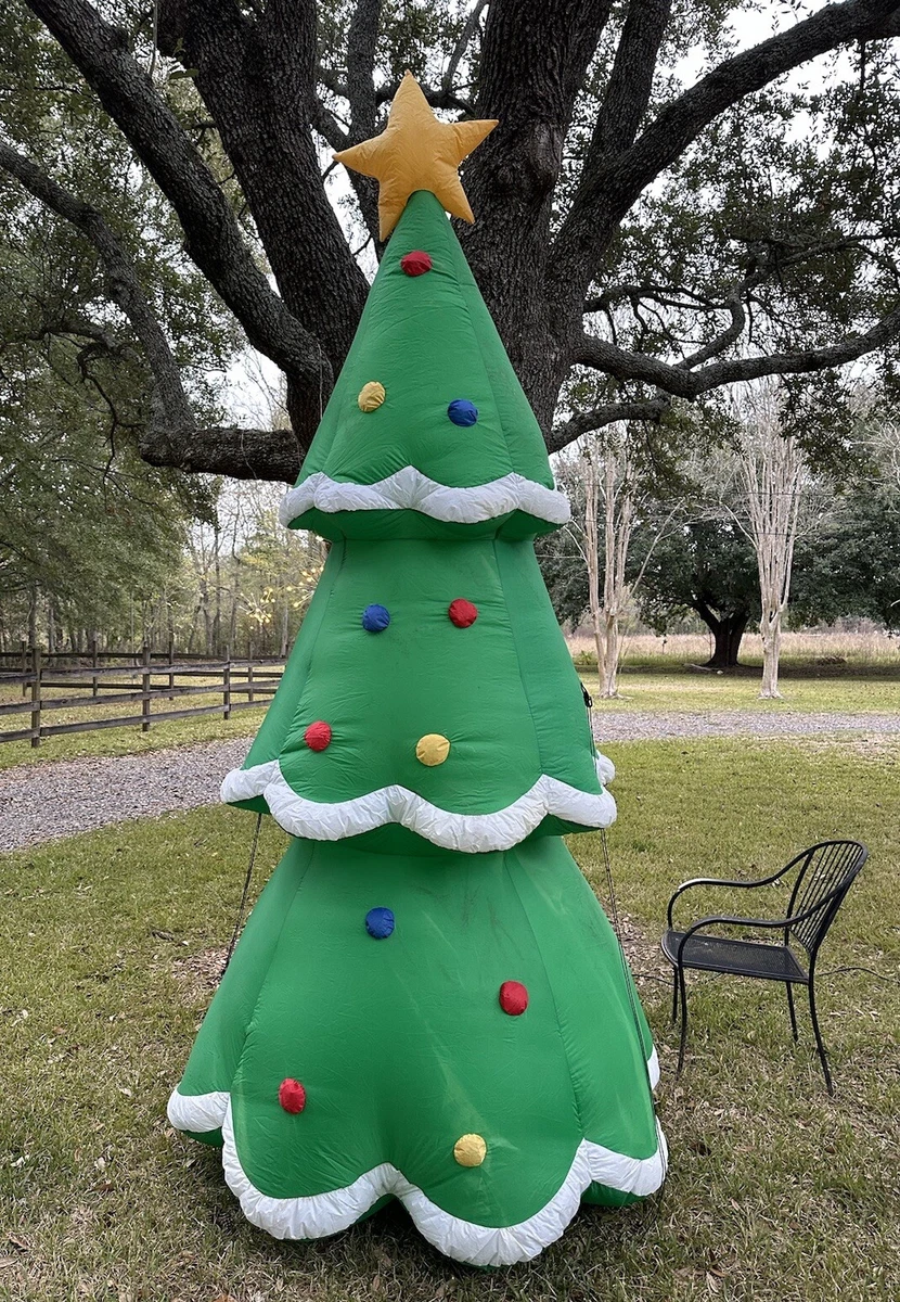 Holiday Time Christmas Tree Airblown Blowup Inflatable Yard Giant