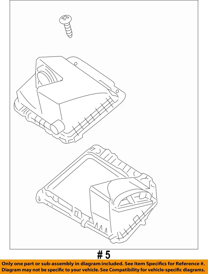 Used Air Cleaner Assembly fits: 2009 Cadillac Dts  Grade A - Image 4 of 4