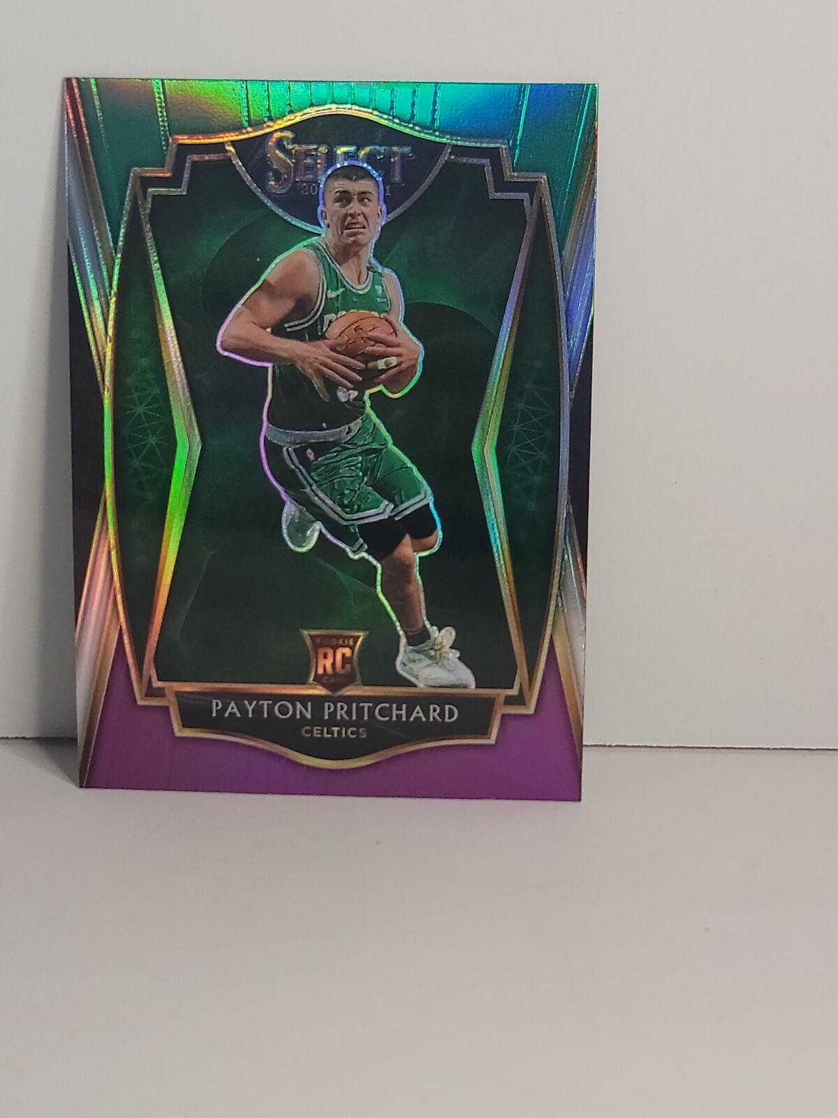 Payton Pritchard Rookie 2020-21 Select Green White Purple PRIZM Premier Level RC