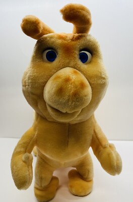 Vintage 1985 Teddy Ruxpin Talking Friend GRUBBY Worlds of Wonder