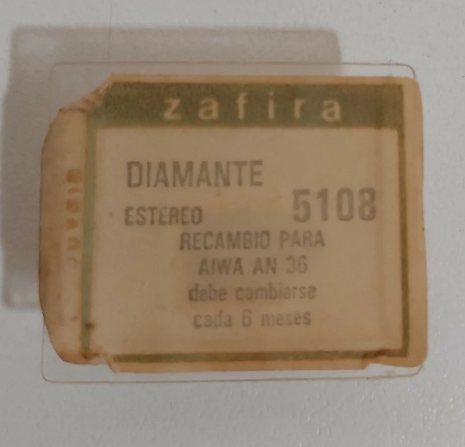 AGUJA GIRATORIA AIWA-AN36 - DIAMANTE-ZAFIRO Foto 3 de 3