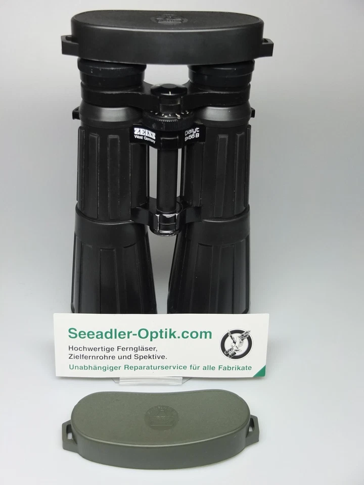 SEEADLER Regenschutzdeckel für Ferngläser mit je 2 Ösen - grün